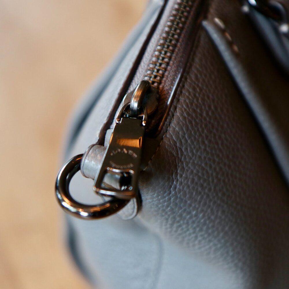 Coach Elise Grey Sachel EUC - Picture 10 of 16